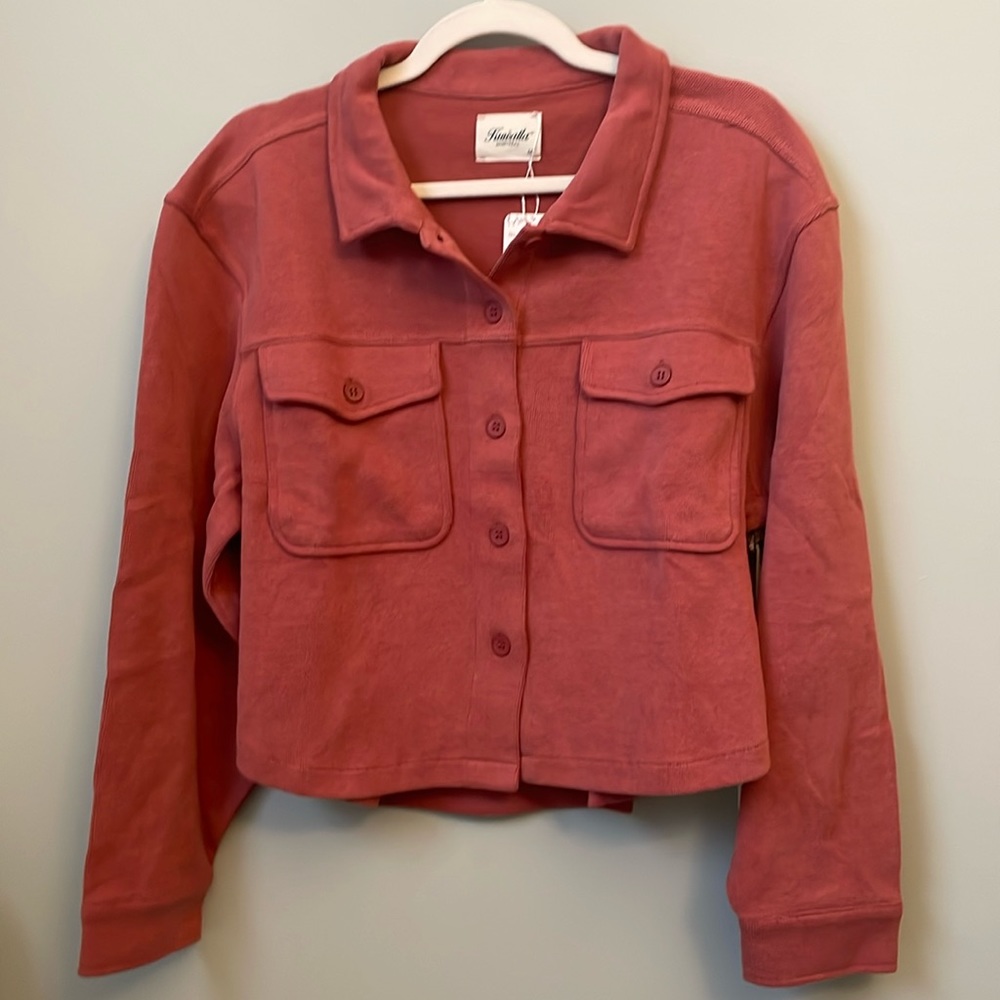 Kuwalla Tee soft cropped jacket NWT